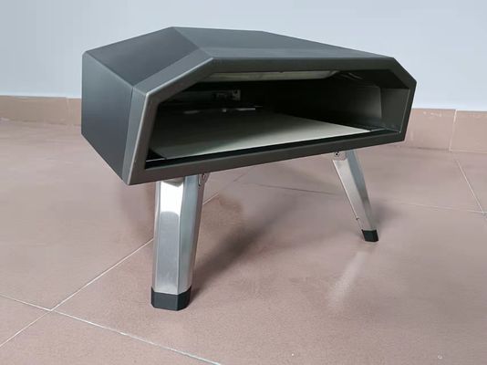 اجاق پیتزا گازی CSA 600x400 فر پیتزای تجاری CT 108 GA استیل