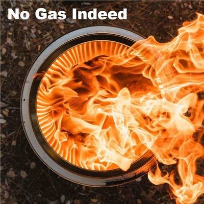 فولاد ضد زنگ 304 AGA Outland آتش گودال قابل حمل برای کمپینگ ذغالی